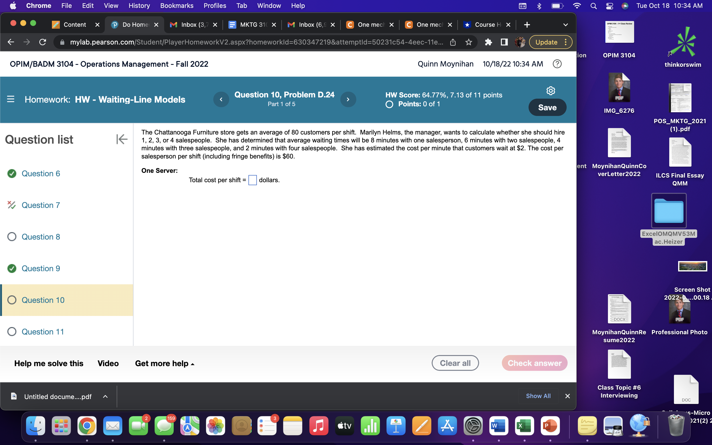 Chrome File Edit View History Bookmarks Profiles Tab Window Help Content Do