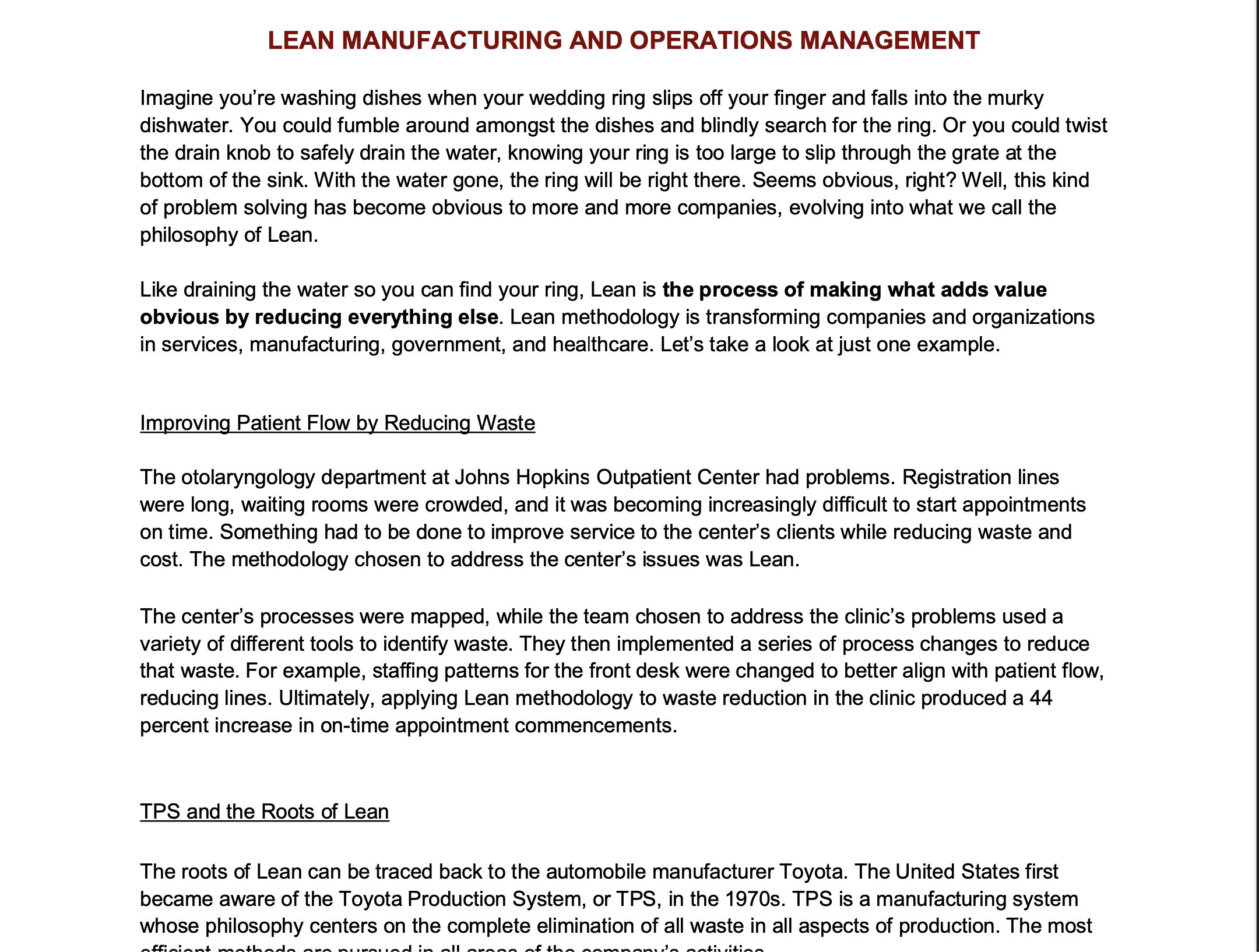 valuable asset. It sounds nice and it can make you feel all