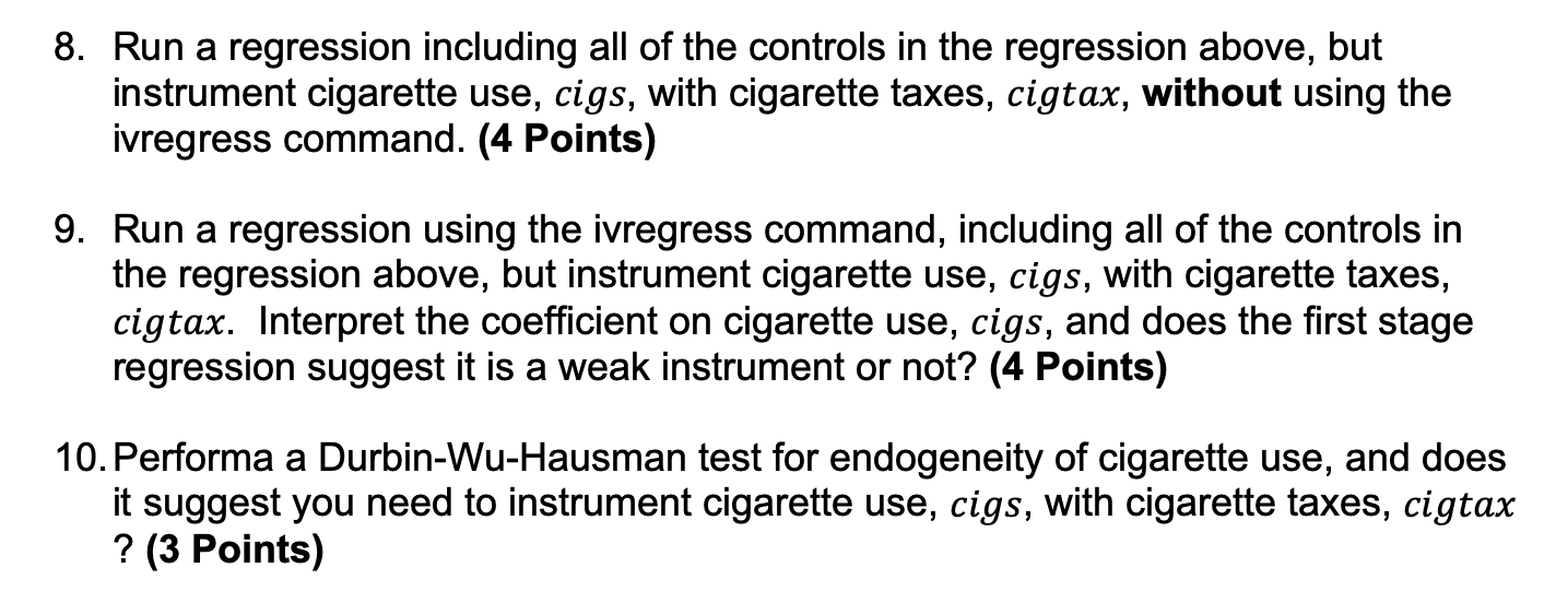 or not the panel is completely balanced, or imbalanced. (2 Points) 2.