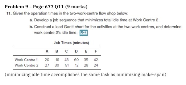 Problem 9 - Page 677 Q11 (9 marks) 11. Given the operation