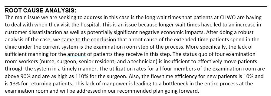 Report Your final task is to take all the information you have