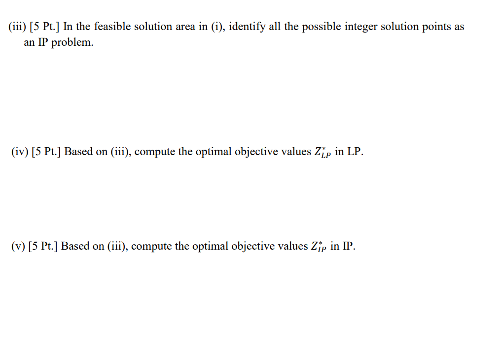 Zx+2y s. t. 3x + y 3 x + 3y 2 -