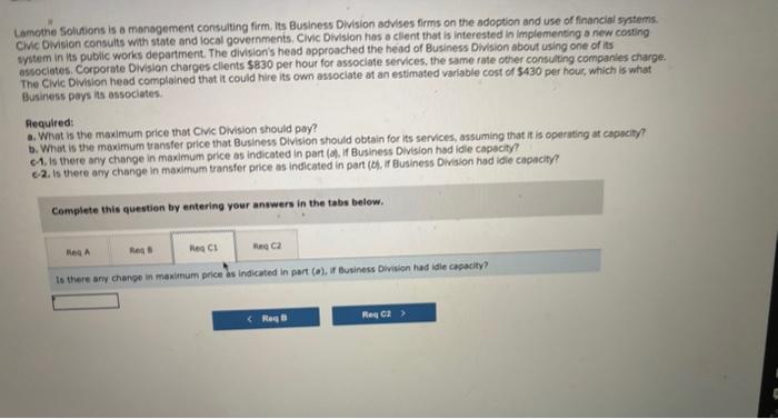 and use of financial systems. Civic Division consults with state and local