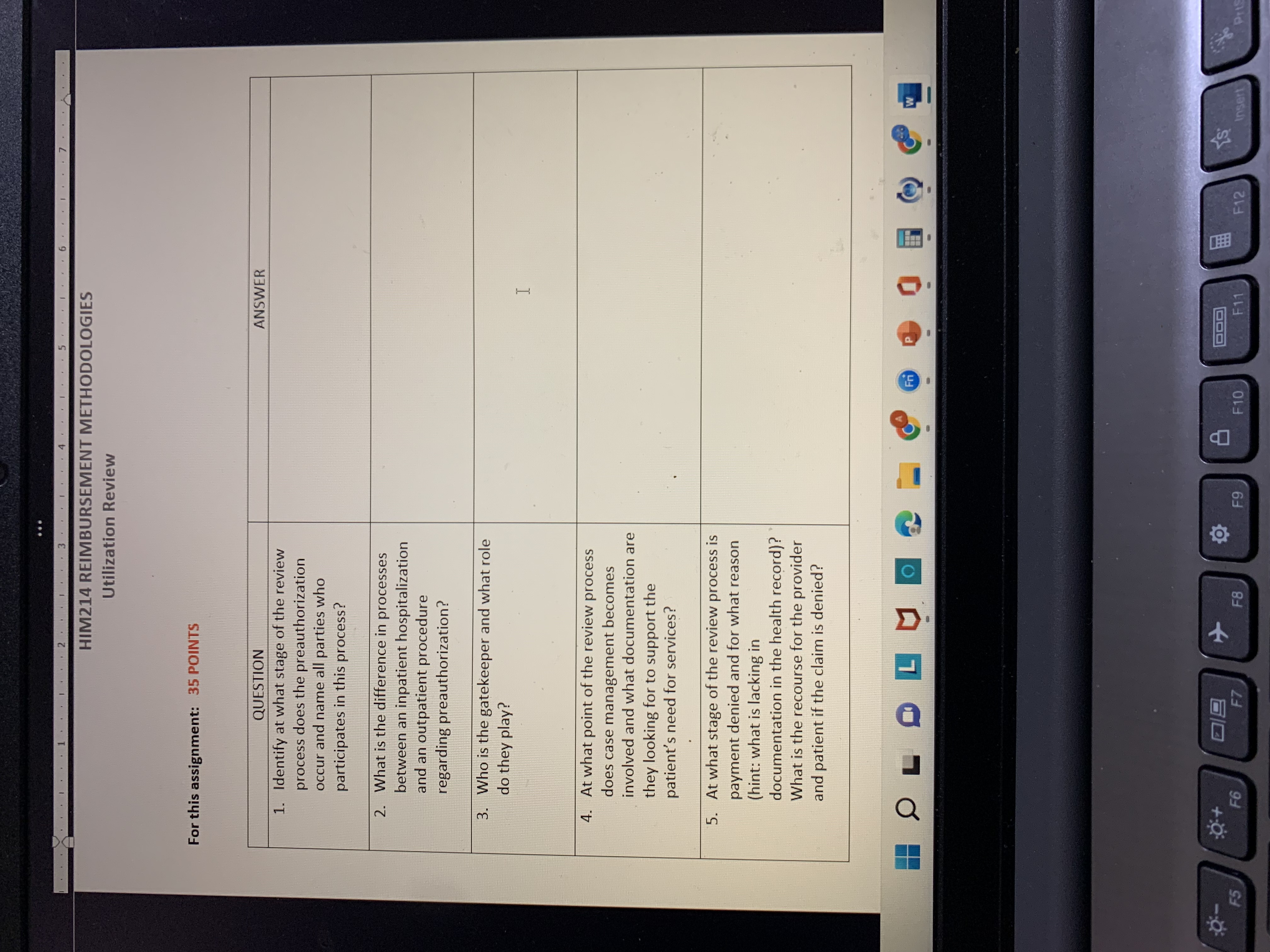 Review Below are the basic steps that occur in the prospective, concurrent,