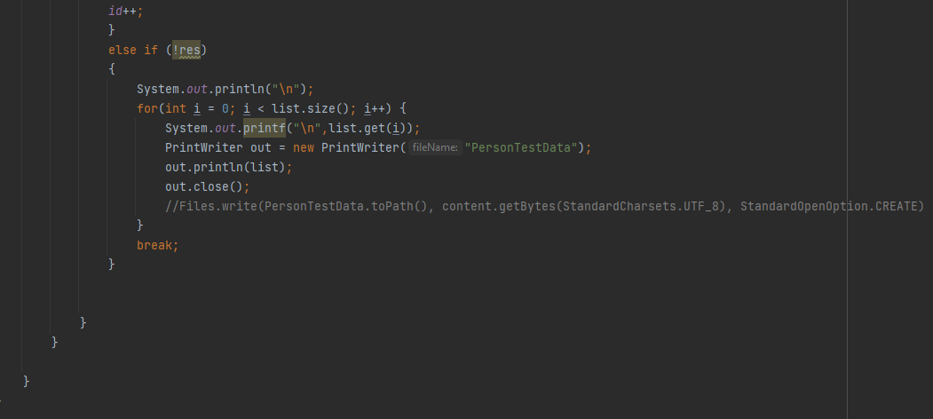 import java.util.ArrayList; import java.util.Scanner; import java.nio.file.Files; public class PersonGenerator { 4 usages
