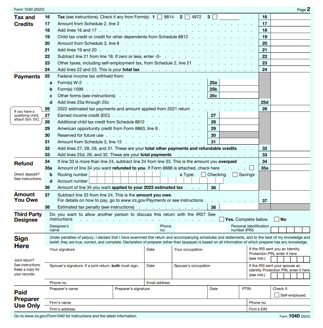 house was $55,000). 9. Paige owns several other investments and in February