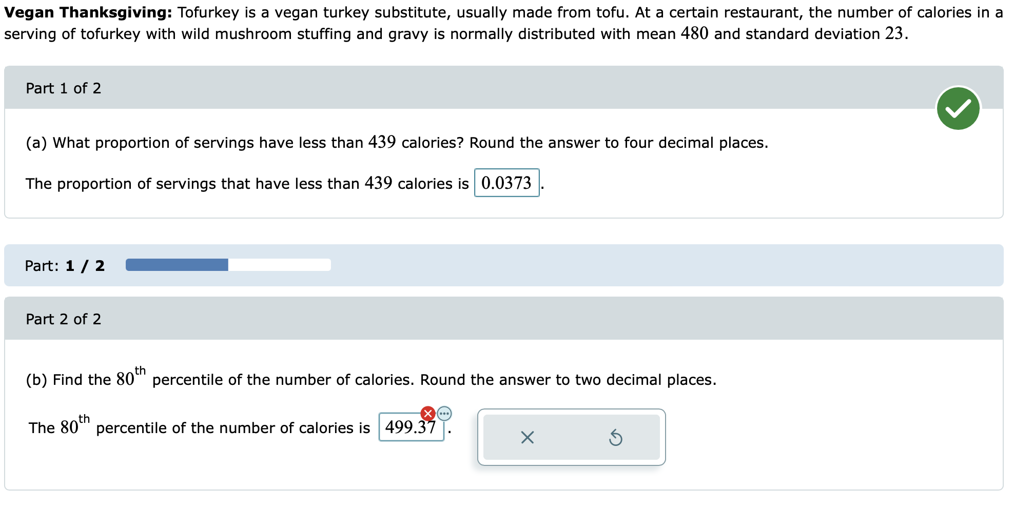 mean 100 and standard deviation 36. (a) Is it appropriate to use