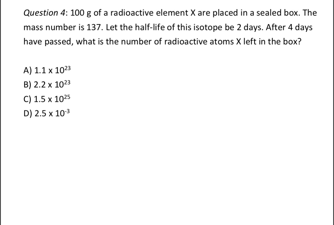 82) + a possible decay mode? Alpha radiation is fast moving 4He