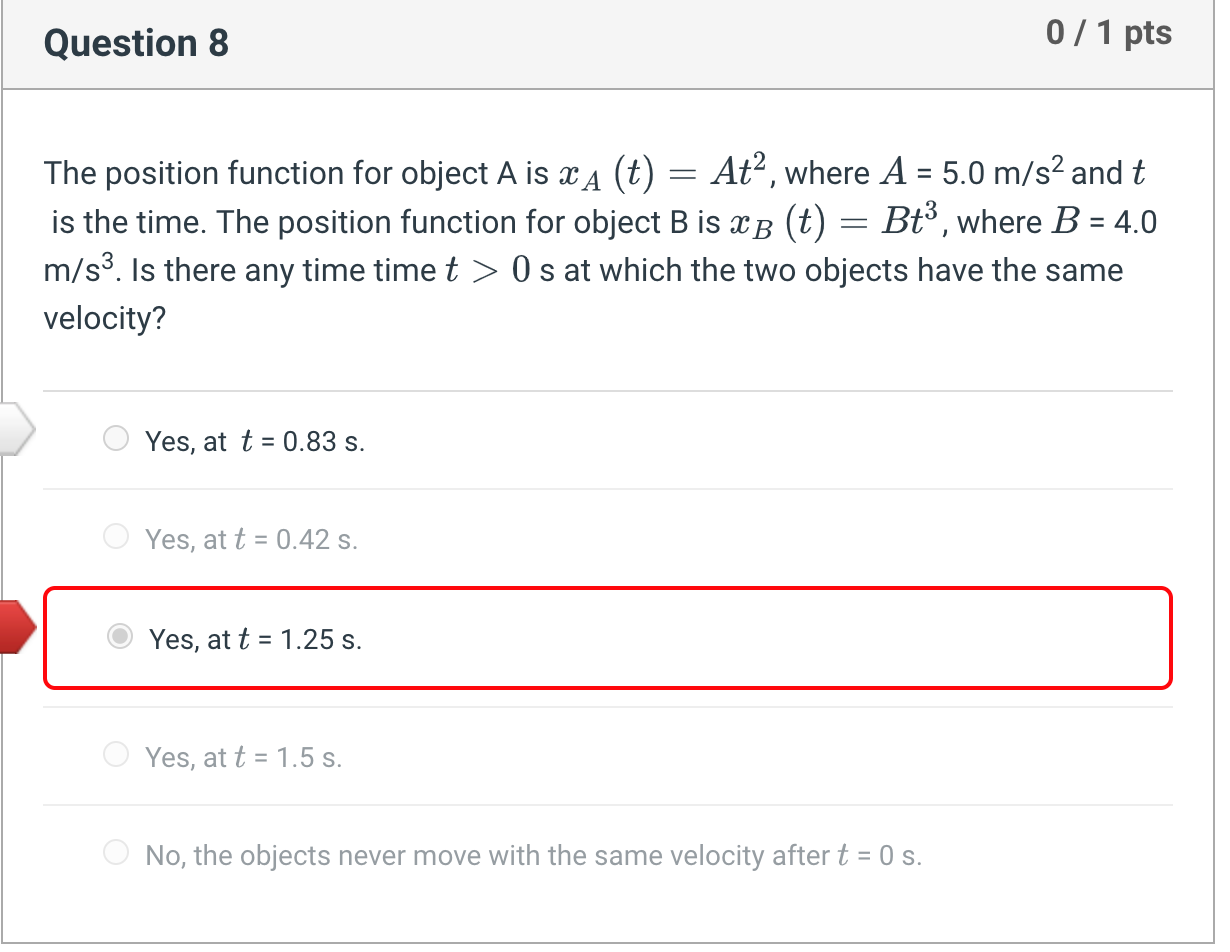 At point 3. The acceleration is never vertically down in this motion