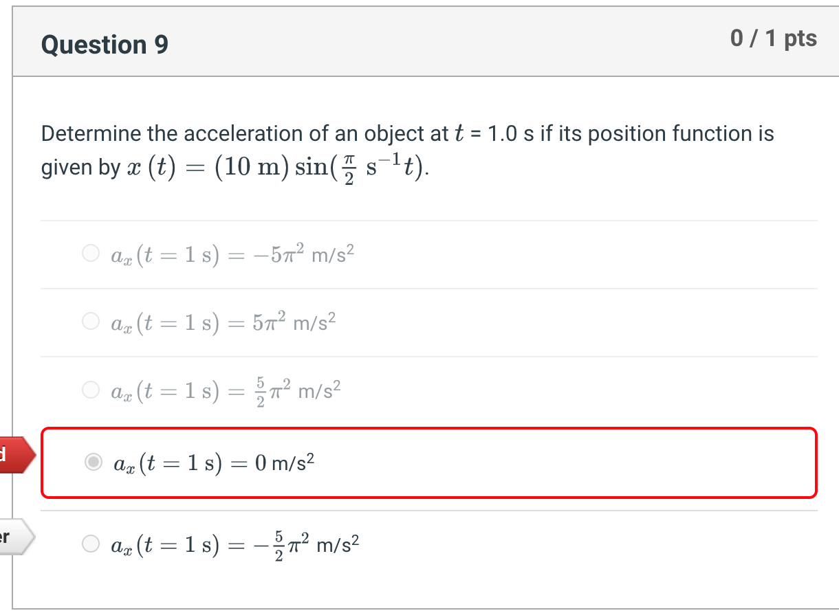 diagram. ? A C B The figure shows a pendulum bob oscillating