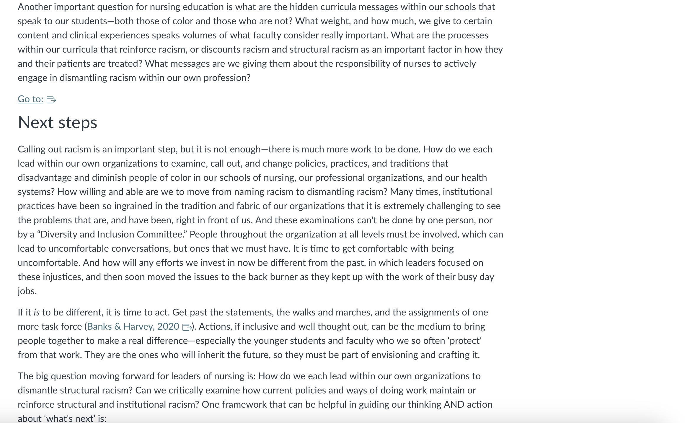 was profound. It was notable that there were very few, if any,