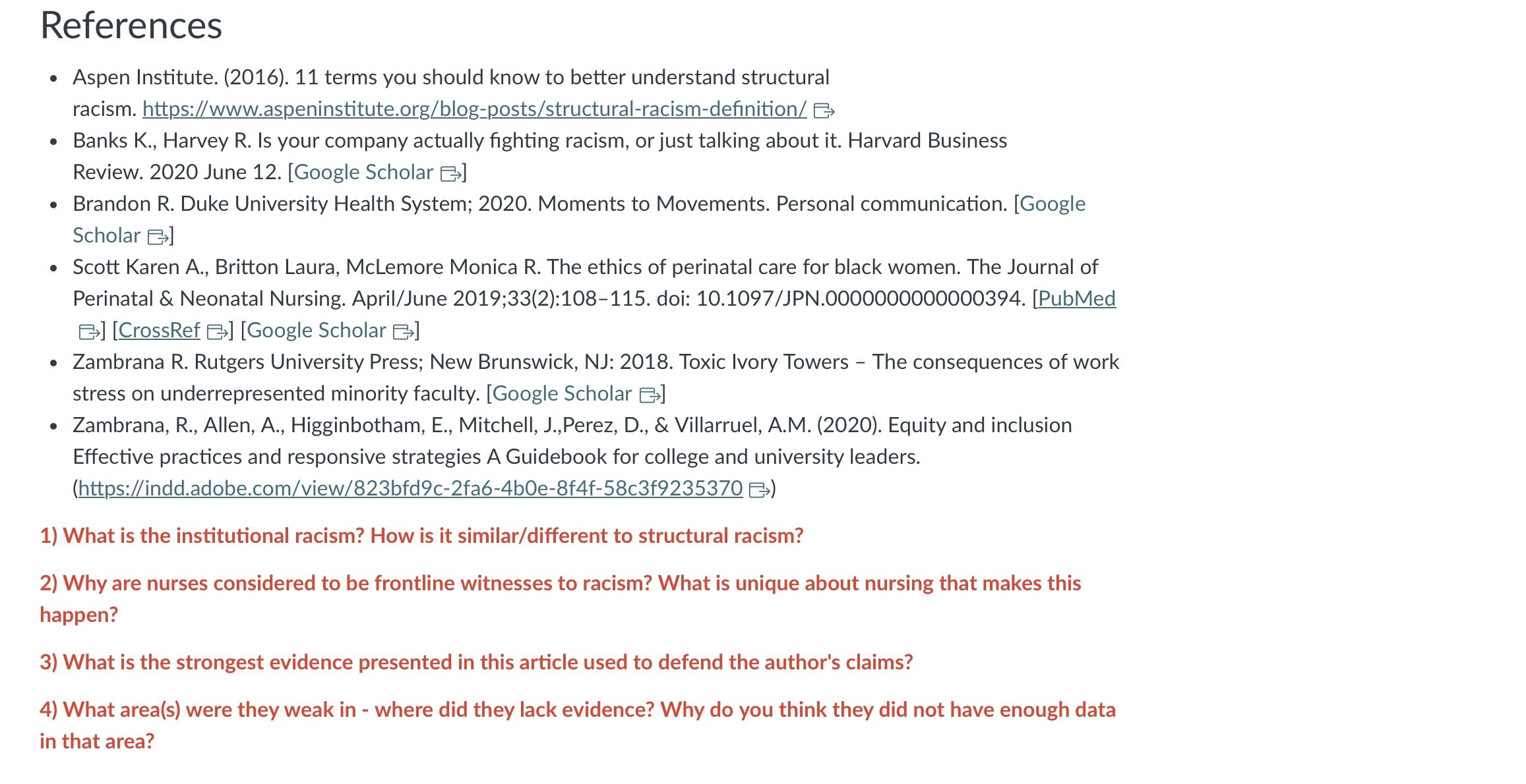 examined, and this is still true today. There are, however, efforts to