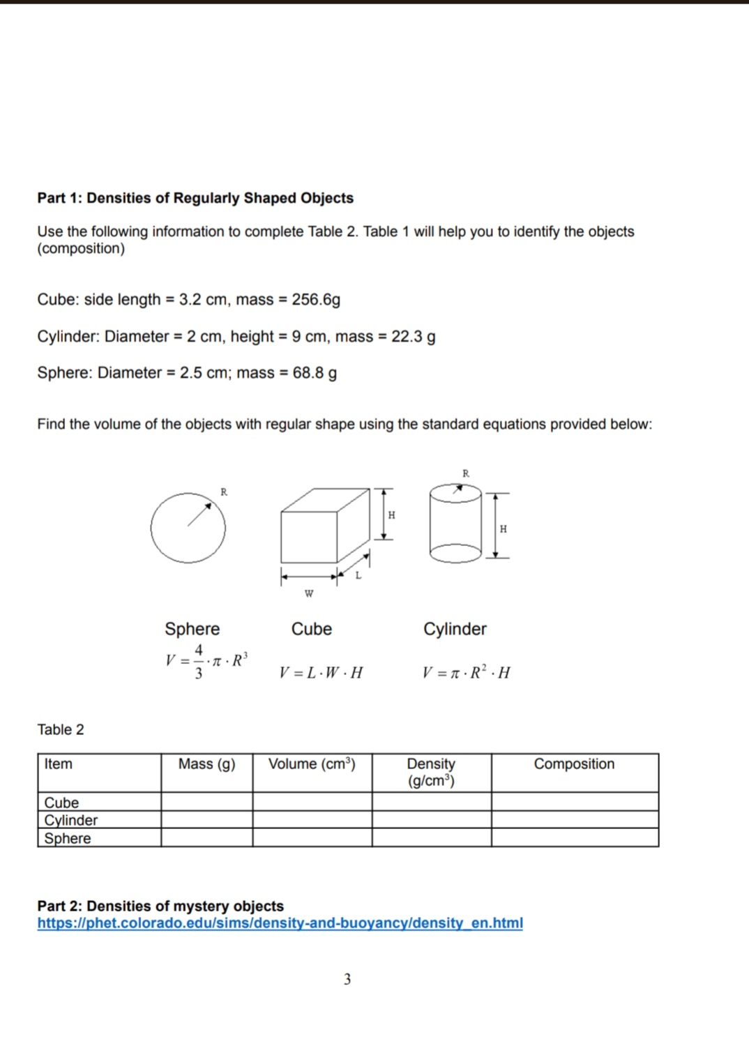 matter and may vary with different objects. For example, it is possible