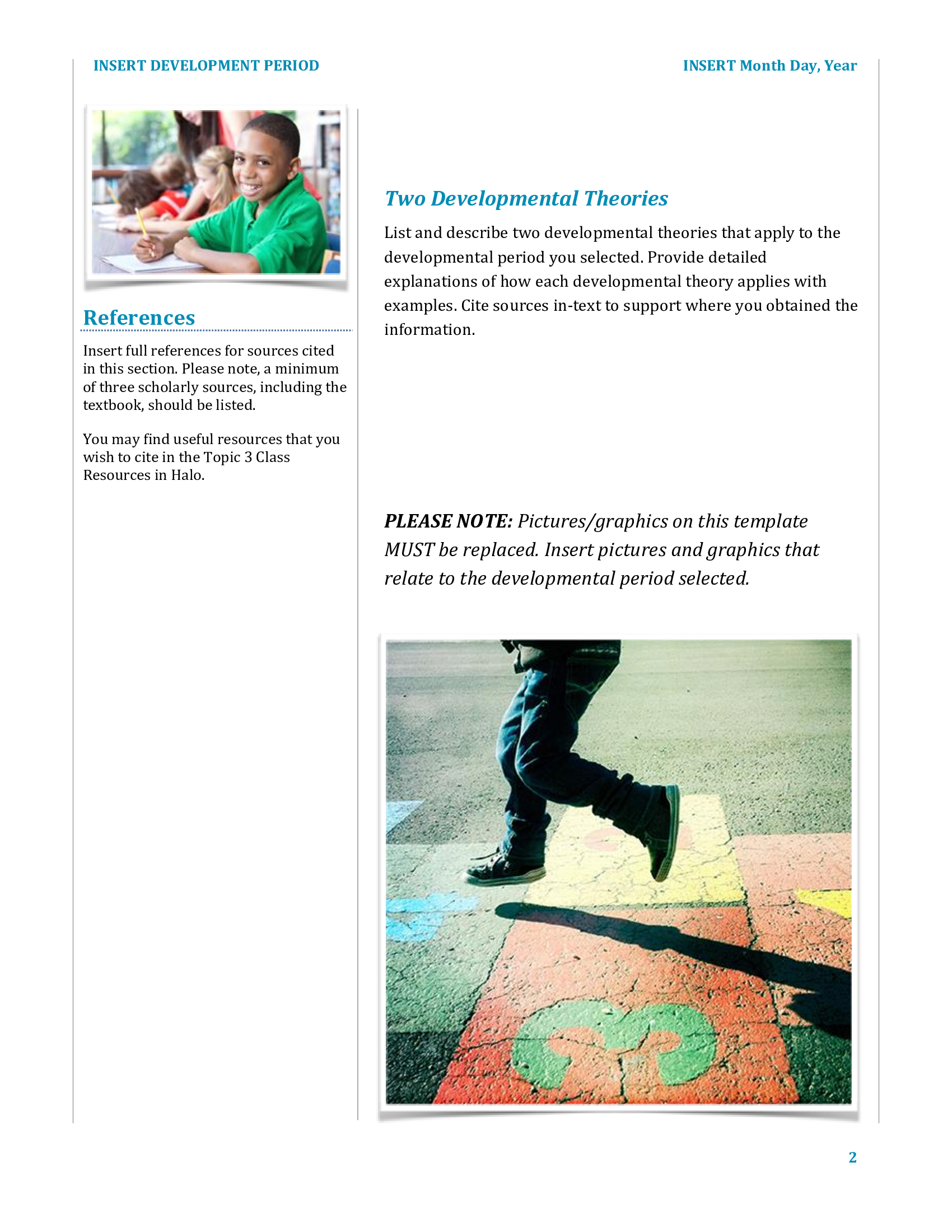 Be sure to summarize information and provide APA in- text citation in