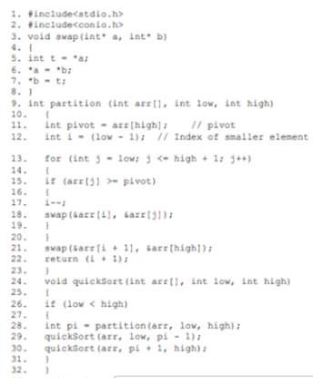 1. #include 2. #include 3. void swap(int a, int* b) 4. I