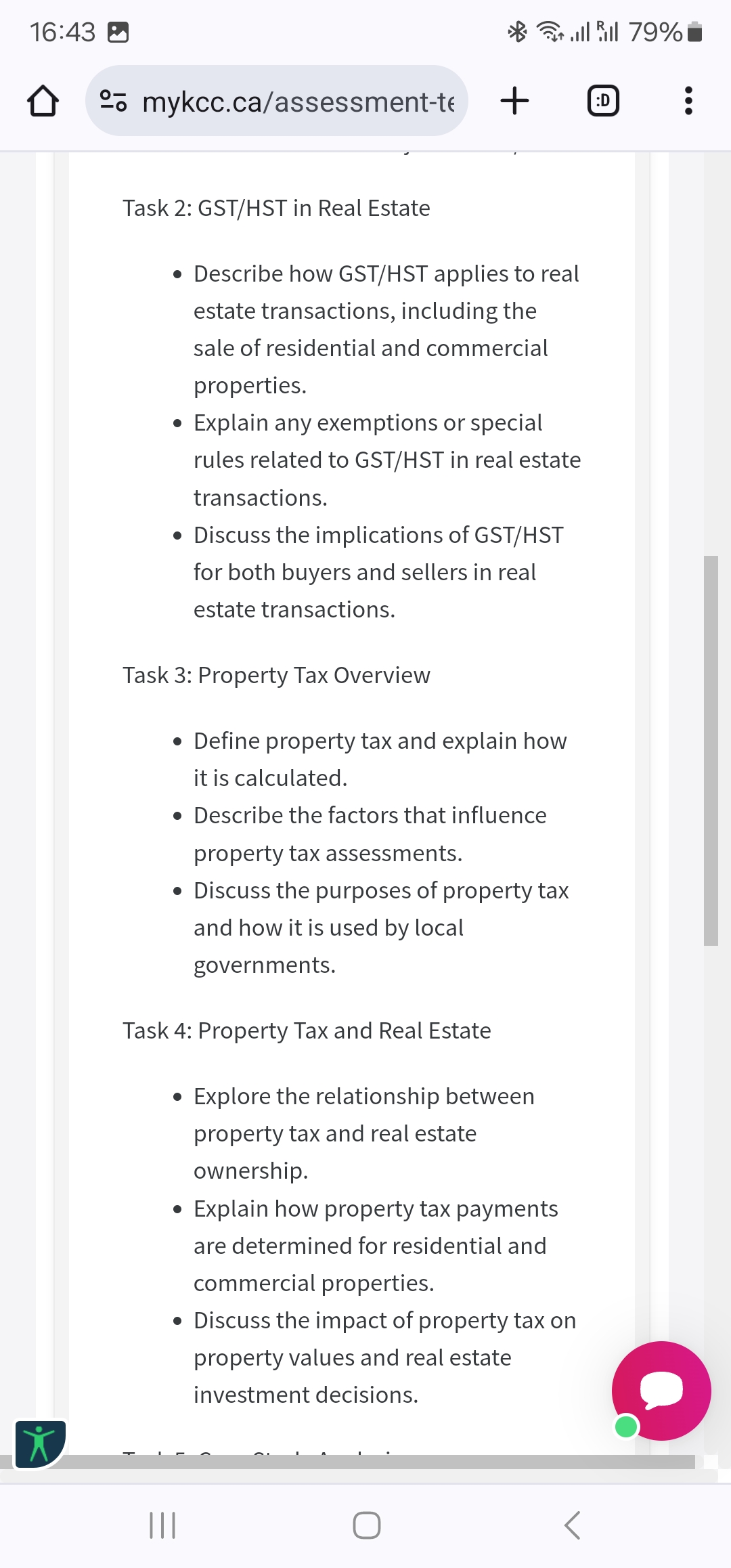 property owners. Analyze how GST/HST and property tax affect individuals and businesses