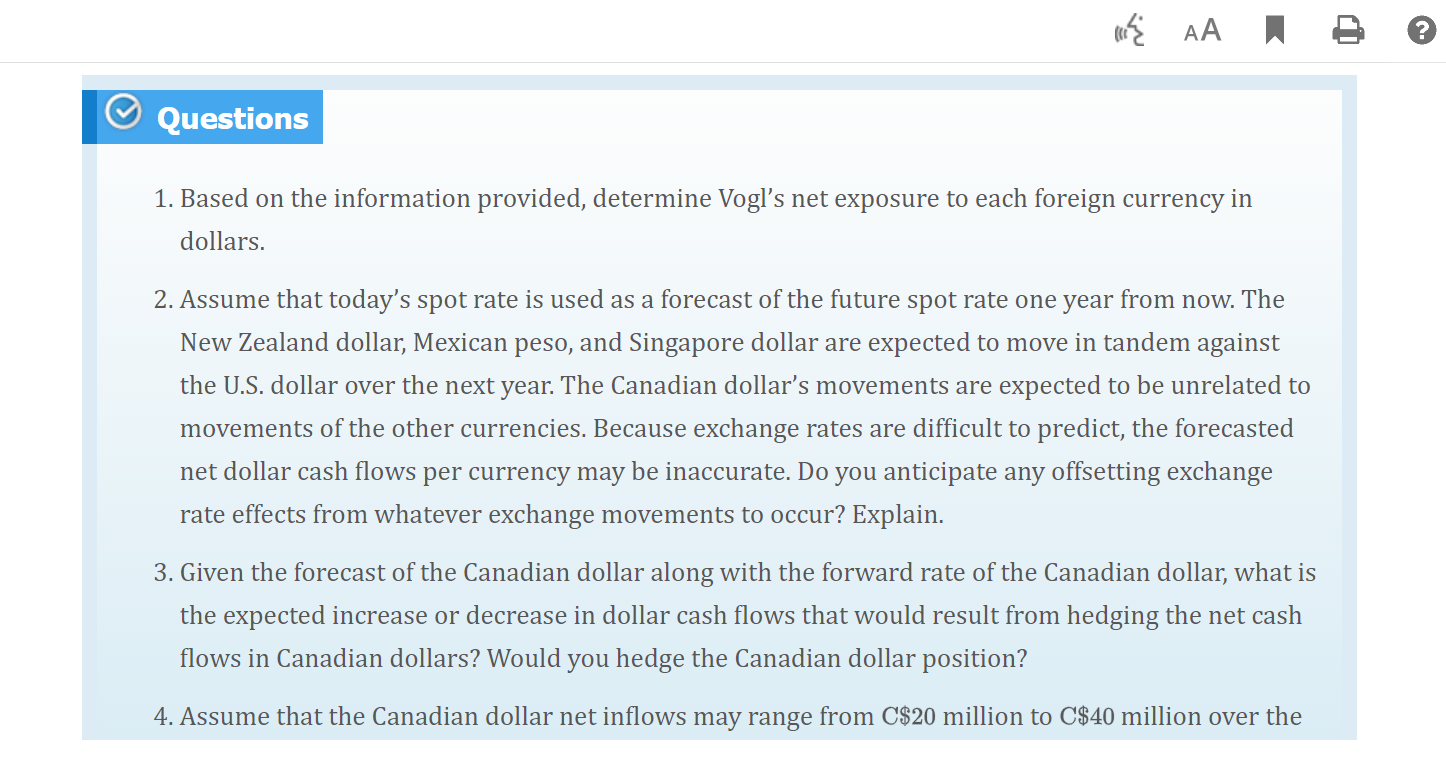 has no foreign subsidiaries, but more than half of its sales come