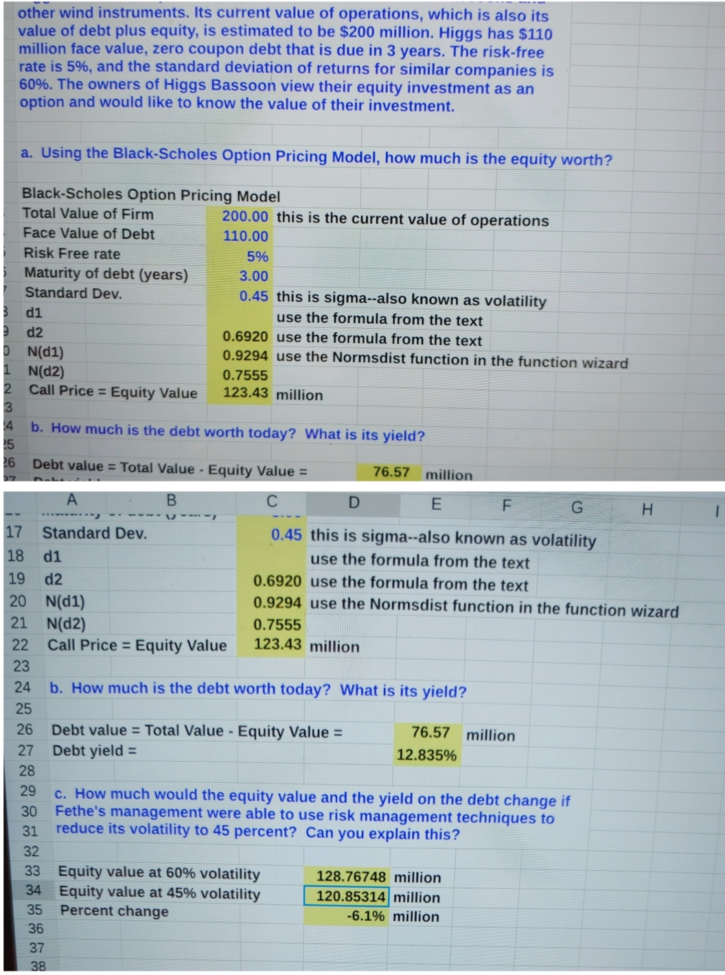 other wind instruments. Its current value of operations, which is also its