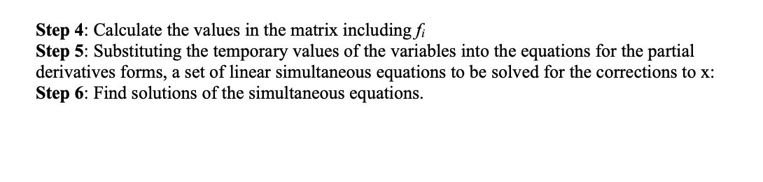 not use the successive substitution method) A water-pumping system consists of two