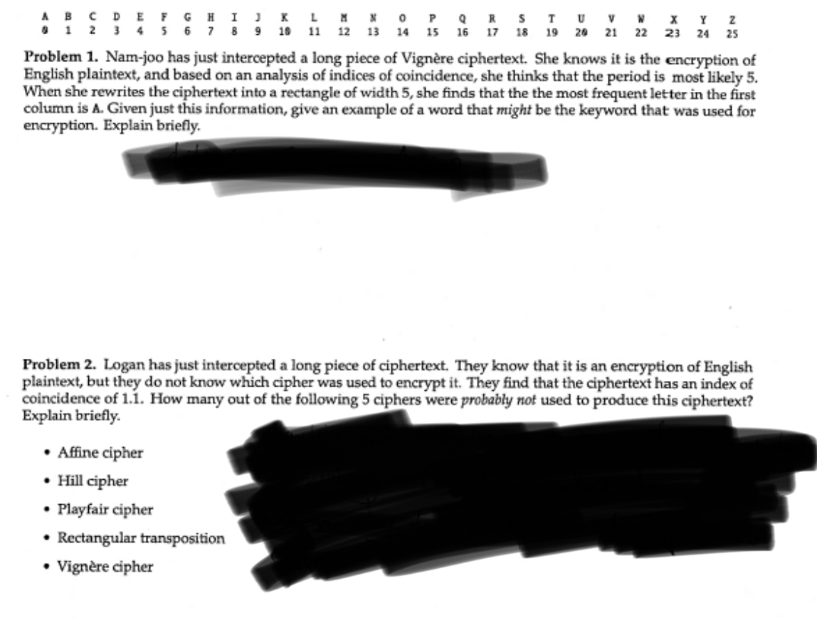 it was encrypted using simple substitution and that the corresponding plaintext contains