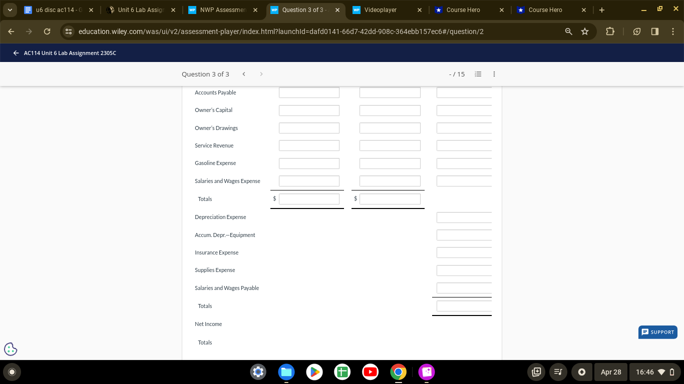 1 Purchased used truck for $9,200, paying $4,000 cash and the balance