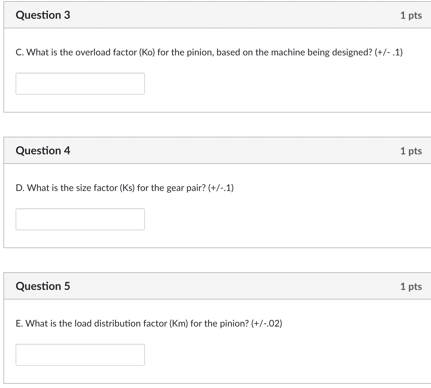 below (Eq 9-16). Assume the gear blank is solid. Make sure to