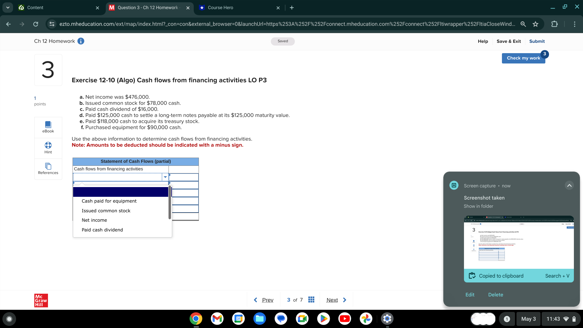 + ezto.mheducation.com/ext/map/index.html?_con-con&external_browser=0&launchUrl=https%253A%252F%252Fconnect.mheducation.com%252Fconnect%252Fltiwrapper%252Fltia Close Wind... Q Ch 12 Homework i Saved 3 1