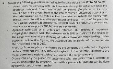 Answer the following questions according to the case study given. (Total 50