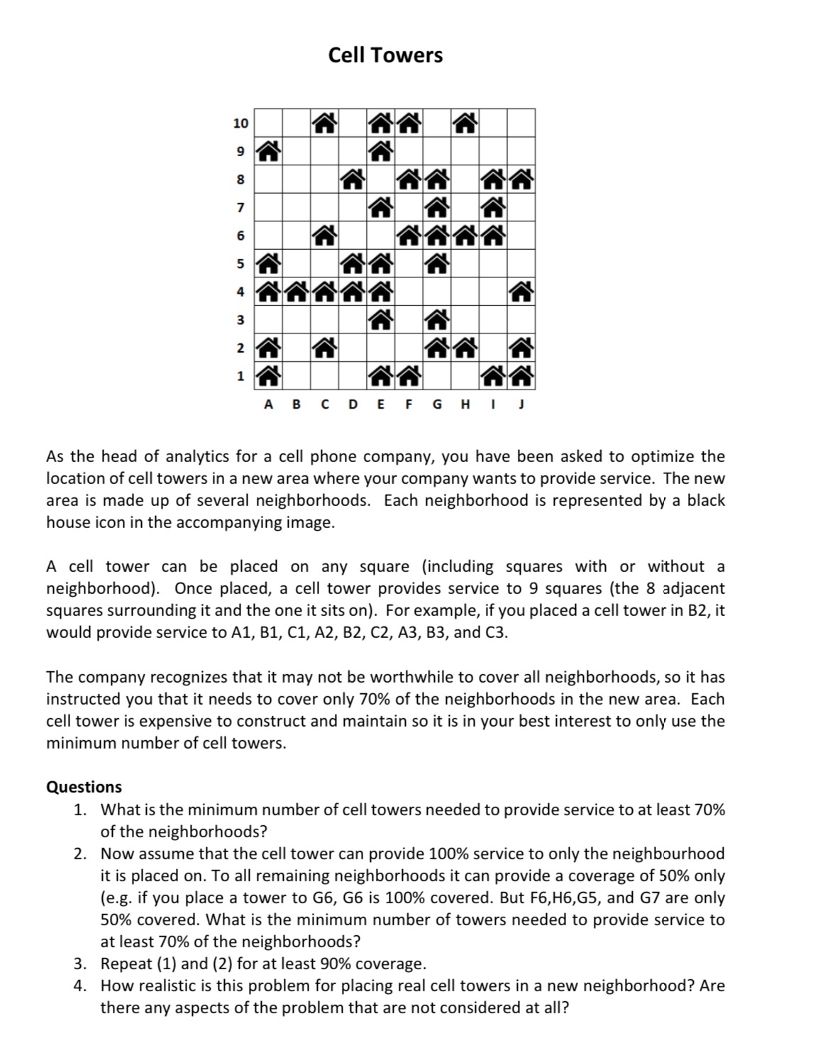 10 9 8 E2 76 54 Cell Towers AAAA 3 2 1