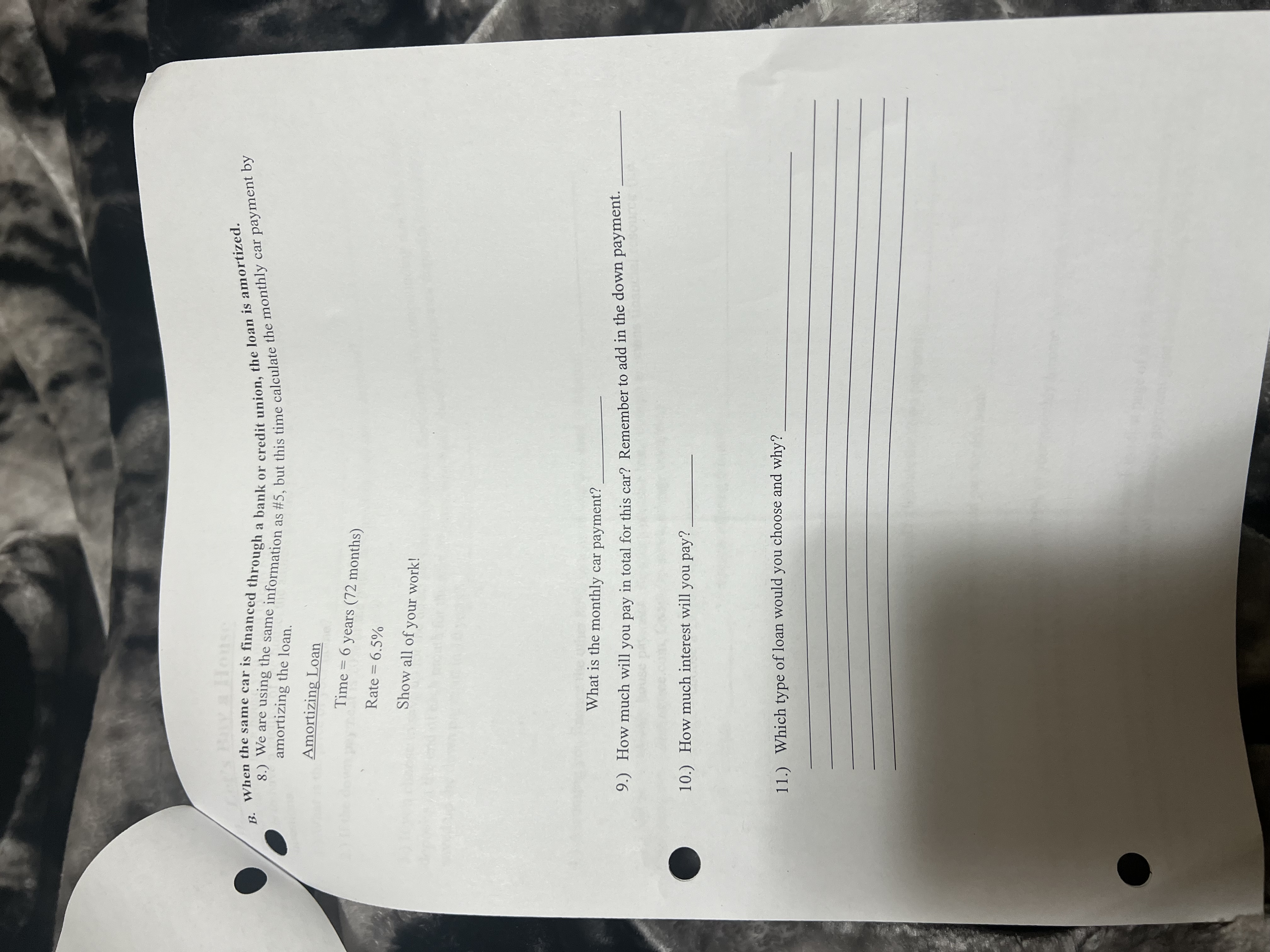 Let's Buy a Car Find an automobile you would like to purchase