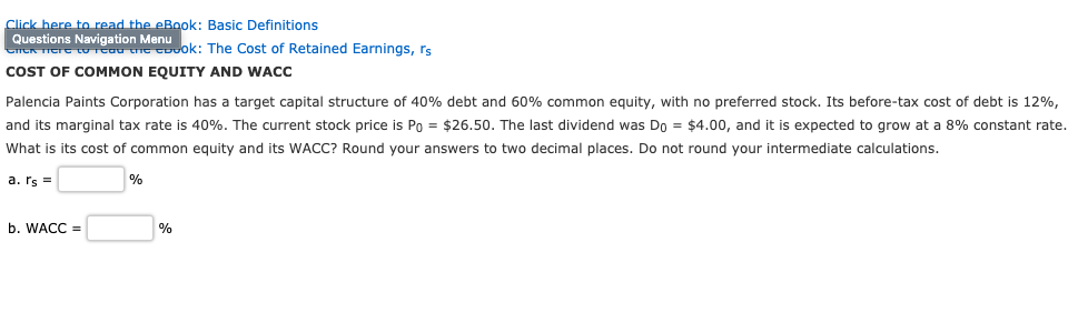 Click here to read the eBook: Basic Definitions Questions Navigation Menu to