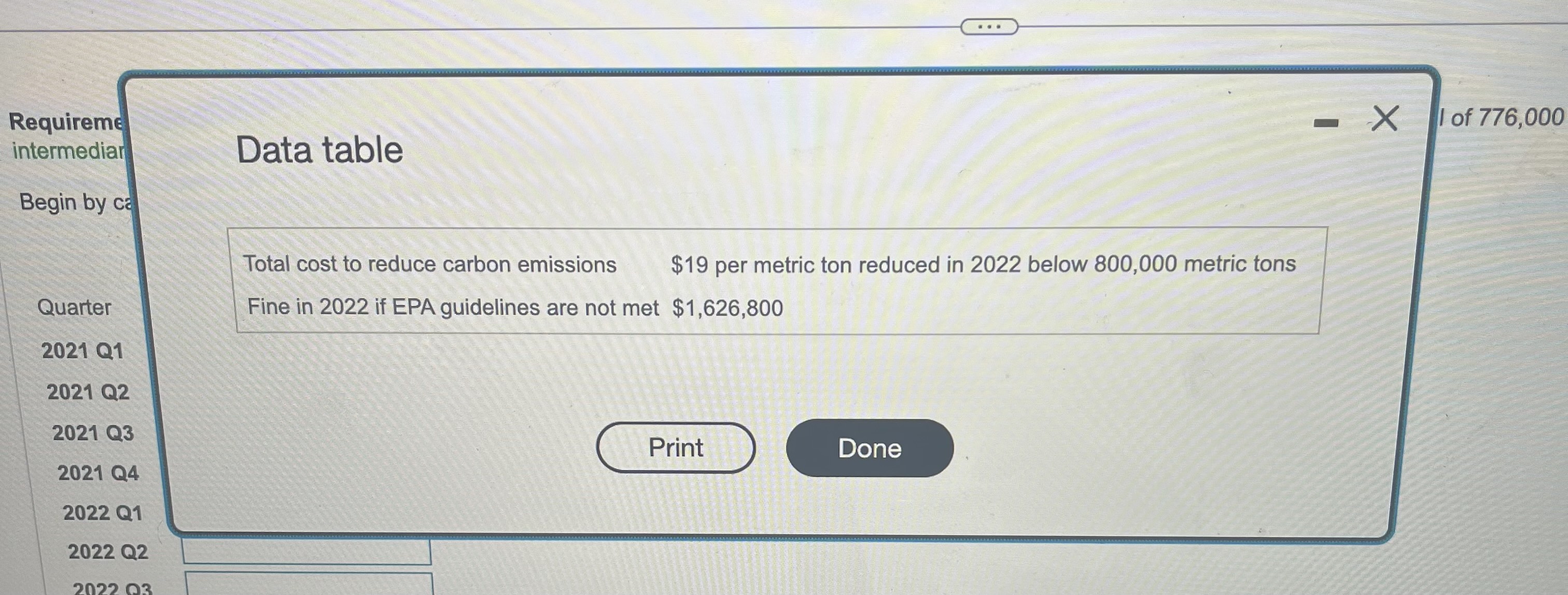2021 are 200,000 metric tons per quarter (or 800,000 metric tons in