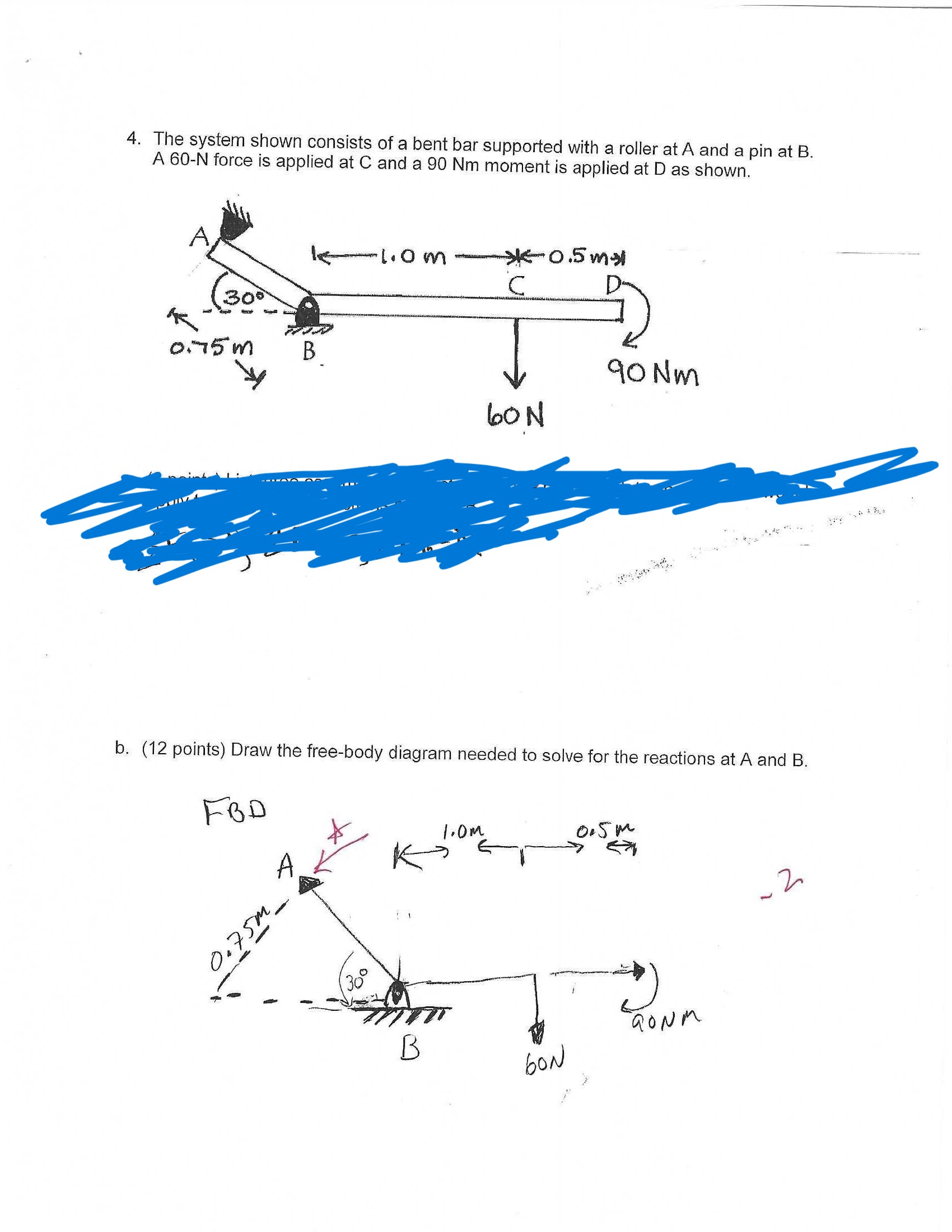 couple. (Hint: Consider breaking the forces up into their components.) M= ~(Frx')
