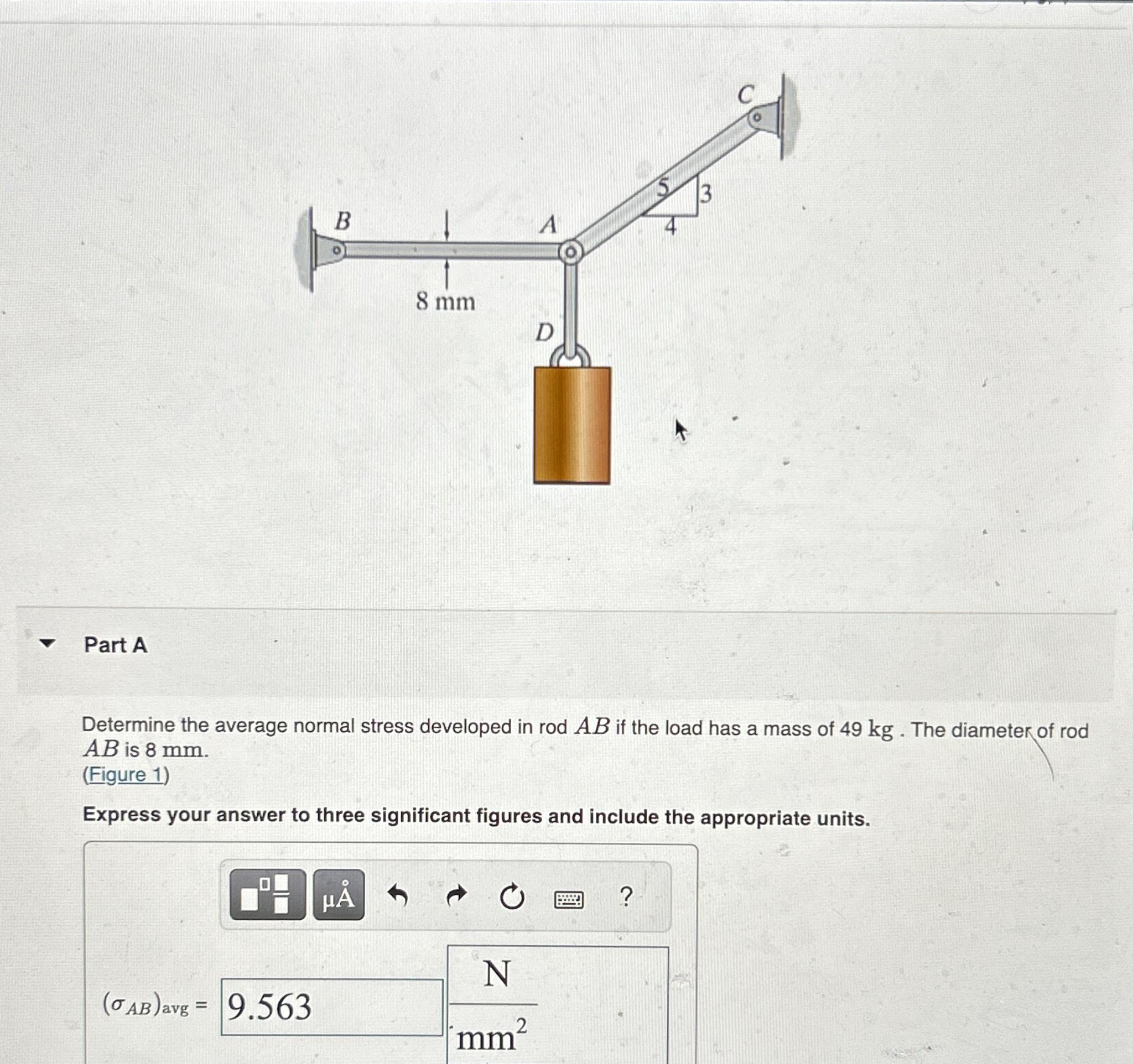 4 Part A B A 13 8 mm D C Determine the