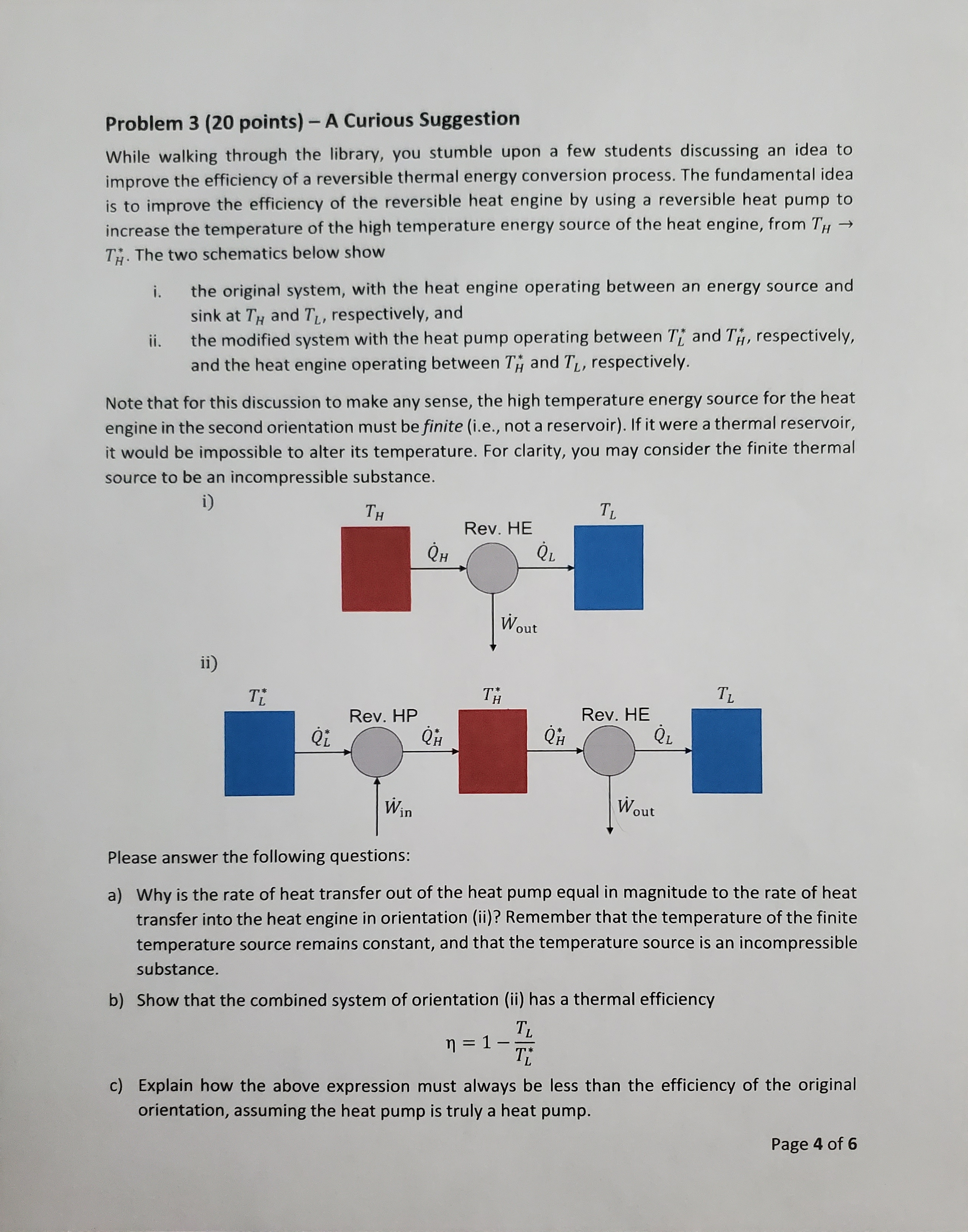 Problem 3 (20 points) - A Curious Suggestion While walking through the