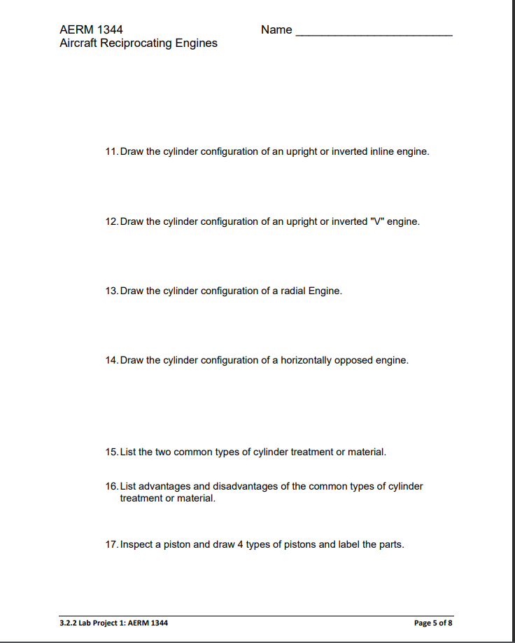 as it relates to aircraft reciprocating engines, including takeoff power, rated power,