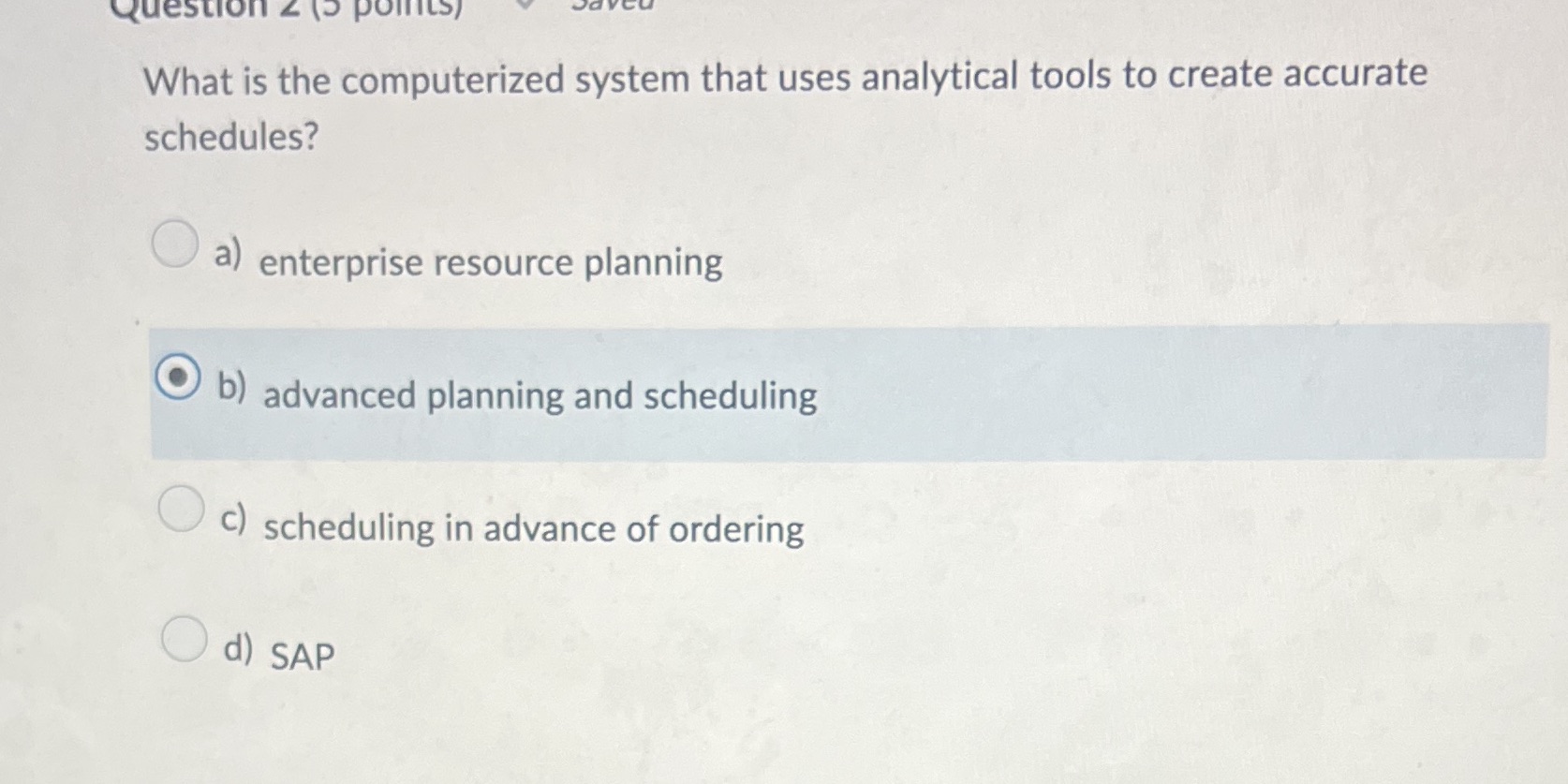 What is the computerized system that uses analytical tools to create accurate