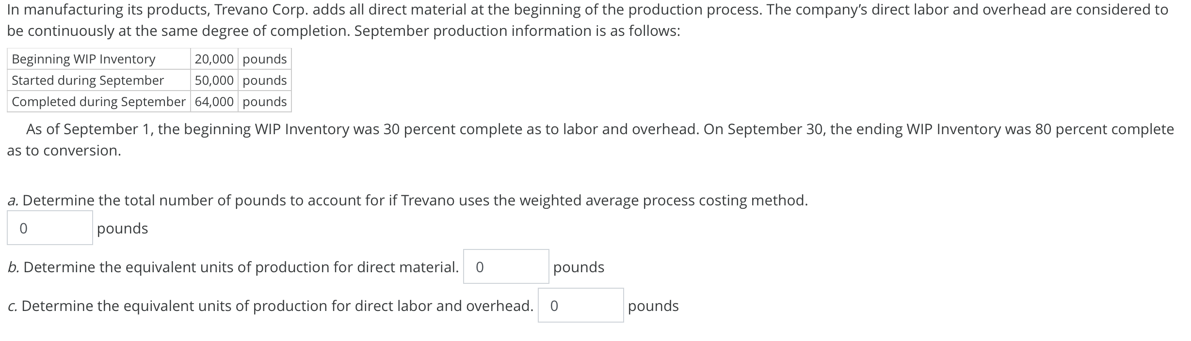 costing as follows: Direct material $29.50 Packaging Direct labor Overhead 3.00 10.84