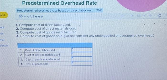 company track and report costs. The following Tableau Dashboard is provided to