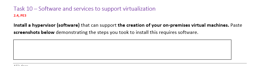 Describe below what is meant by a hypervisor and discuss what this