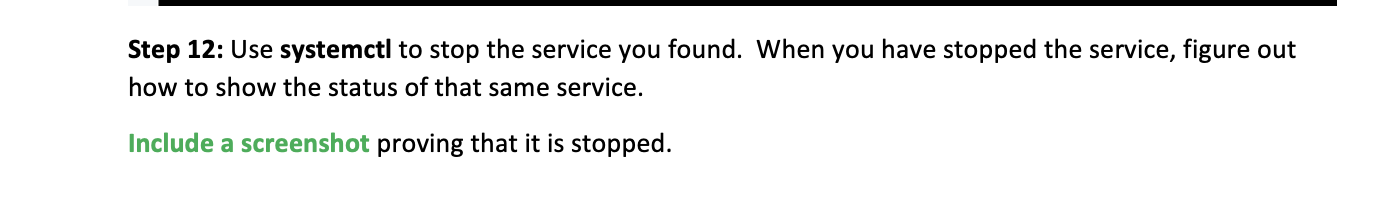 it below. Step 10: You can see an active list of running