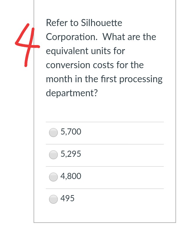 were transferred to the second processing department during the month. The following