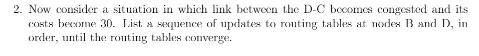 2. Now consider a situation in which link between the D-C becomes