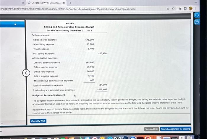 in preparing the 2012 budgets. Sales Budget The sales budget often uses