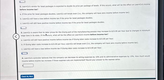 pricing changes, and expected industry and general economic conditions. LearnCo has completed