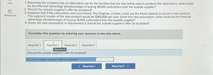 manufactures a variety of engines for use in heavy equipment. The company