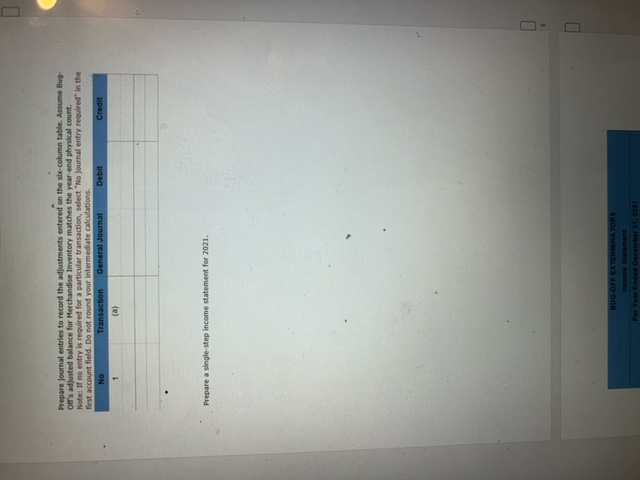 depreciation-Equipment 14,070 Accounts payable 5,550 Estimated warranty liability 1,950 Unearned services revenue
