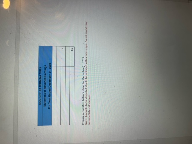 Extermination services revenue Interest revenue Sales (of merchandise) Cost of goods sold