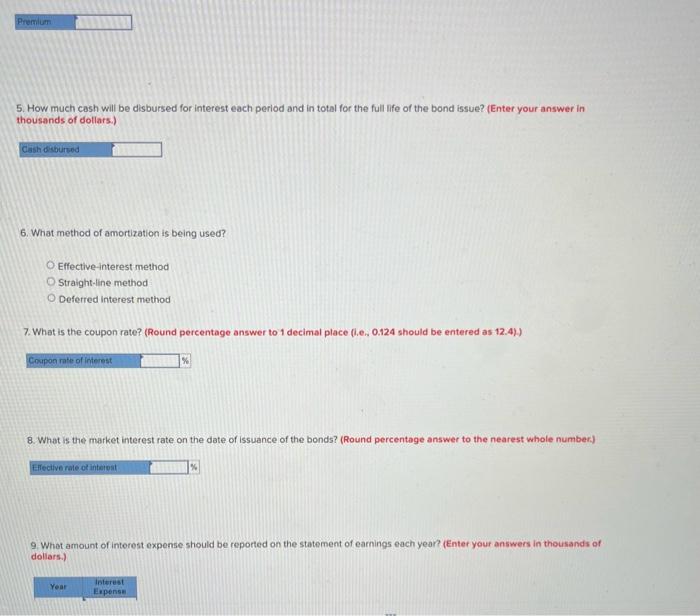 a Premium LO9-3 Berj Corporation issued bonds and received cash in full