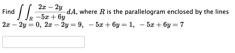 measured in coulumbs per square meter (C/m). Find the total charge on
